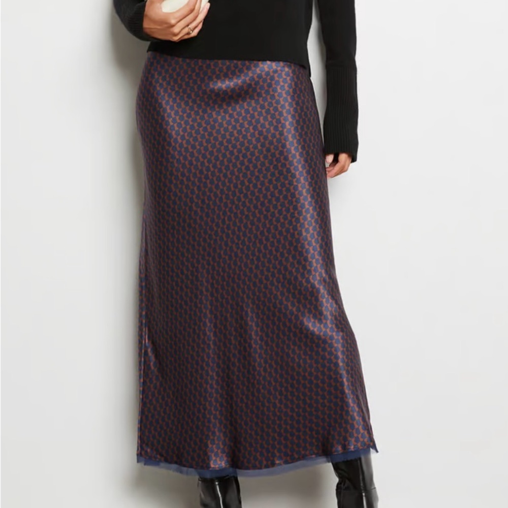 La Ligne silk skirt